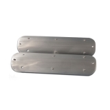 Eddie Motorsports Billet LS Coil Covers, No Oil Filler Cutout, Satin Image