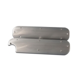 1962-1979 Nova Eddie Motorsports Billet Chevy LS Coil Covers, w/ Oil Filler Cutout, Satin Image