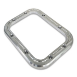 Eddie Motorsports Ball Milled Billet Shifter Bezel & Mount Plate - Machined Image