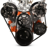 EMS Big Block Raven V-Drive Kit, Remote Res, Gloss Black Anodized Image