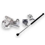 Eddie Motorsports 1970-1981 Camaro Billet Trunk Hinge & Strut Kit - Clear Anodized Image