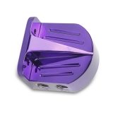 Eddie Motorsports Billet High Volume Fuel Filter Head - Purple Image