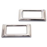 Eddie Motorsports 1968 Chevelle Marker Bezels - Machined Image