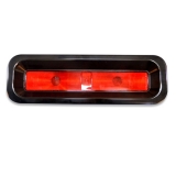 Eddie Motorsports 1967 Camaro RS Billet LED Tail Light Kit, Gloss Black Anodized Finish Image