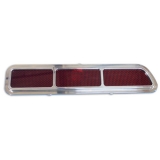 Eddie Motorsports 1969 Camaro Standard Billet Tail Light Kit, Clear Anodized Finish Image