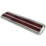 Eddie Motorsports 1969 Camaro RS Billet Tail Light Kit, Clear Anodized Finish Image