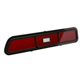 Eddie Motorsports 1969 Camaro Standard Billet Tail Light Kit w/ Reverse, Gloss Black Anodized Finish Image