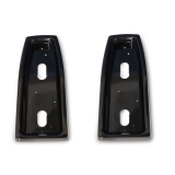 Eddie Motorsports 1966-1967 Nova Billet Tail Light Bezels, Gloss Black Image