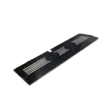 Eddie Motorsports 1970-1981 Camaro Cowl Vent, Gloss Black Anodized Image