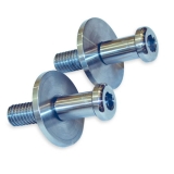 Eddie Motorsports Stainless Steel Door Striker Bolts, Machined Image