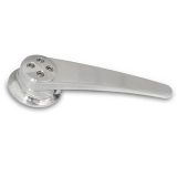 Eddie Motorsports Smooth Interior Door Handles, Clear Anodized Image