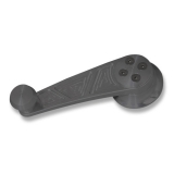 Eddie Motorsports Lightning Interior Window Cranks, Matte Black Image