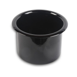 Eddie Motorsports Small Billet Drink Holder - Gloss Black Anodized Image