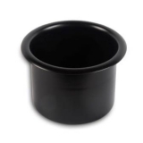 Eddie Motorsports Small Billet Drink Holder - Matte Black Image