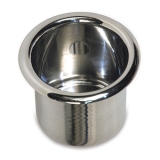 Eddie Motorsports Small Billet Drink Holder - Polished Image