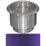 Eddie Motorsports Large Billet Drink Holder - Purple Image