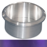 Eddie Motorsports Short Small Billet Drink Holder - Purple Image