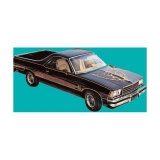 1978 El Camino Black Knight Stripe And Decal Kit Image