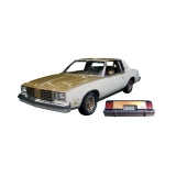 1980 Hurst/Olds Stripe and Decal Kit (Gold w/ White for White Car) Image