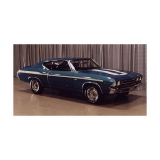 1969 Chevelle Yenko Stripe Kit Black Image