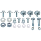 1967-1969 Camaro Convertible Top Frame Pivot Bolt and Bushing Set Image