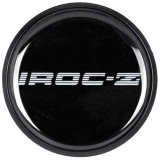 1985-1987 Camaro Iroc-Z Wheel Center Cap Emblem Silver Image