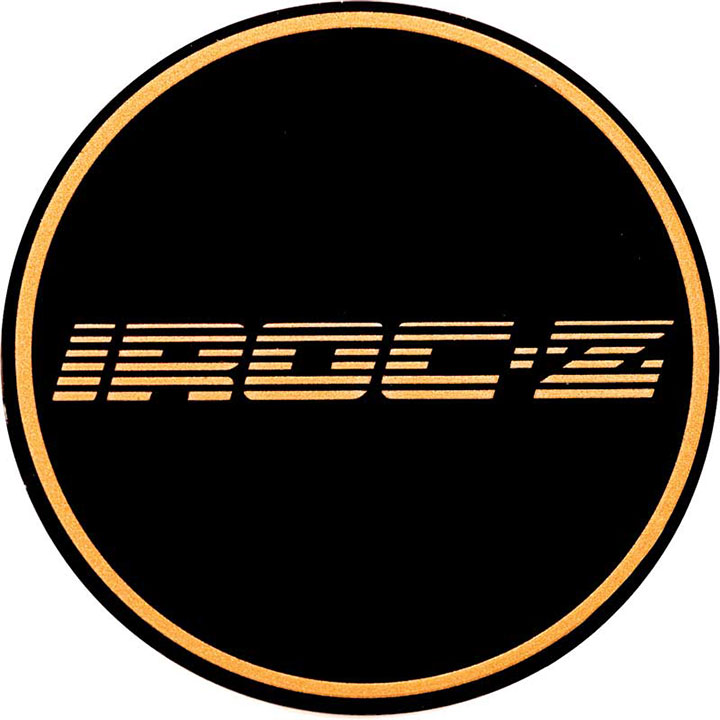1988 Chevrolet IROC-Z Wheel Insert Center Cap Gold