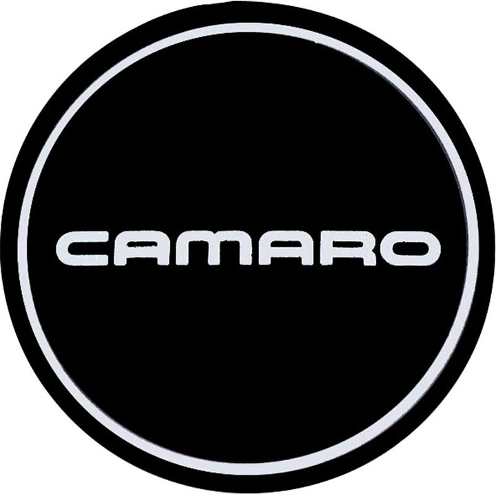1990 Chevrolet Wheel Insert Center Cap Camaro Logo Silver