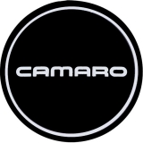 1990 Camaro Wheel Insert Center Cap Camaro Logo Silver Image