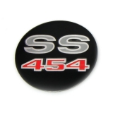 1964-1972 El Camino SS Wheel SS454 Center Cap Decal Image