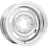 1970-1972 Monte Carlo Rally Wheel 14 X 6 Chrome Image