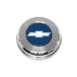 1971-1972 Nova Super Sport SS Style Blue Bowtie Center Cap Image