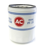 1967-1981 Camaro PF-25 AC Oil Canister Filter White Image