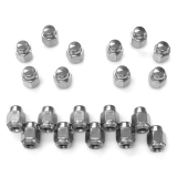 1964-1972 Chevelle Stainless Capped SS Style Lug Nut Kit Image