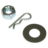1969-1977 El Camino Drive Cross Shaft To Trans Bracket Mounting Kit 3pc Kit Image