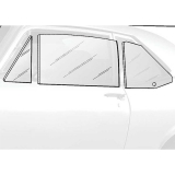 1962-1963 Nova Convertible 6 Piece Side Glass Kit Clear Image