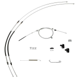 1970-1974 Camaro Parking Brake Cable Kit Stainless Steel Image