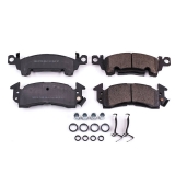 1969-1973 Chevelle Powerstop Front Z17 Evolution Ceramic Brake Pads w/Hardware Image