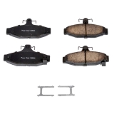 1987-1997 Camaro Rear Z17 Evolution Ceramic Brake Pads w/Hardware Image