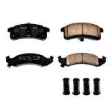 1994-1997 Camaro Front Z17 Evolution Ceramic Brake Pads w/Hardware Image