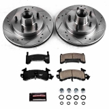 1982-1988 Cutlass Front Z23 Evolution Sport Brake Kit Image