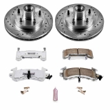 1979-1981 El Camino Powerstop Front Z26 Street Warrior Brake Kit Image