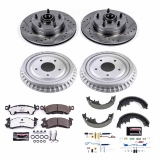 1969-1972 El Camino Powerstop Front & Rear Z26 Street Warrior Brake Kit Image