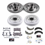 1982-1983 Cutlass Front & Rear Z26 Street Warrior Brake Kit Image