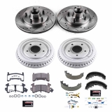 1985-1988 Cutlass Front & Rear Z26 Street Warrior Brake Kit Image