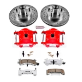 1979-1981 Cutlass Front Z26 Street Warrior Brake Kit w/Calipers Image