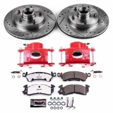 1977 El Camino Front Z26 Street Warrior Brake Kit w/Calipers Image