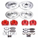 2010-2015 Camaro Front & Rear Z26 Street Warrior Brake Kit w/Calipers Image