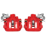 1993-1997 Camaro Rear Red Calipers w/Brackets - Pair Image