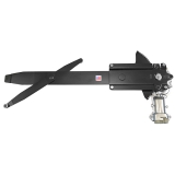 1964-1967 El Camino Front Power Window Retrofit Kit, Black Illuminated Door Mounted Switches Image